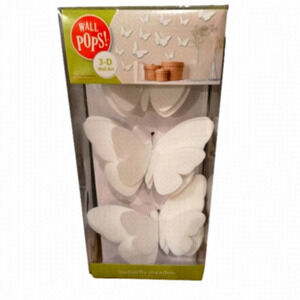 Wall pop's 3D butterflies. Room decor, wall art, butterfly